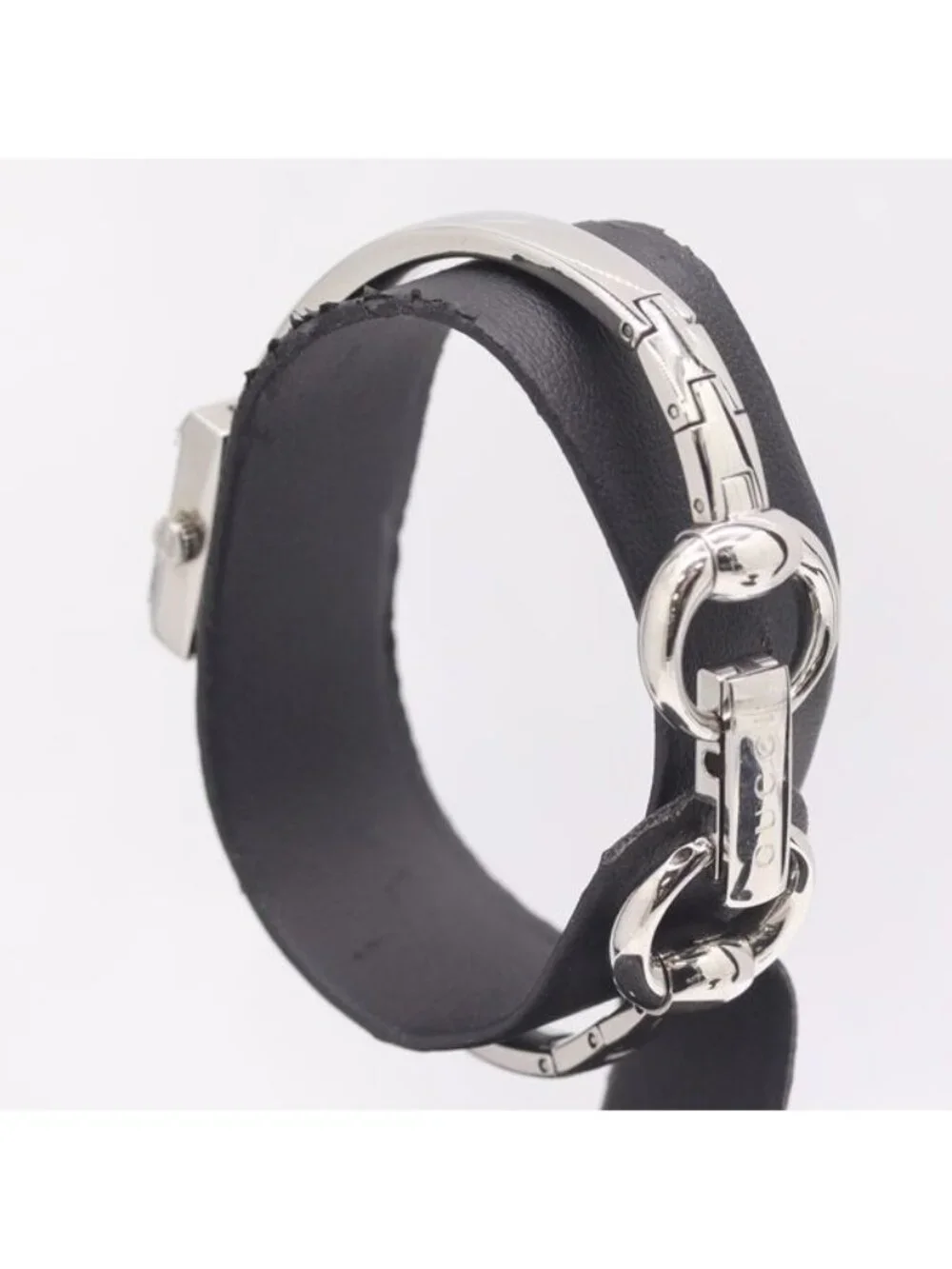 Gucci 128.5 Quartz Bangle Watch Brown Dial